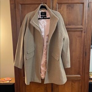 J. Crew Wool Coat, Italian Stadium Cloth by Nello Gori, sz 20. Like new